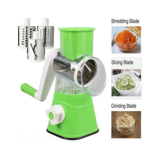 Multi Round Veg Cutter & Slicer - Kitchen Gadget